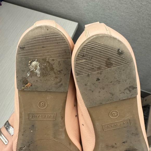 Everlane Day Glove Ballet Flat 8 Pale Pink - Picture 6 of 9